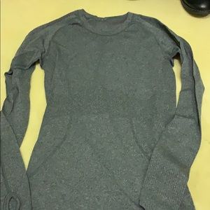 Lulu lemon grey long sleeve